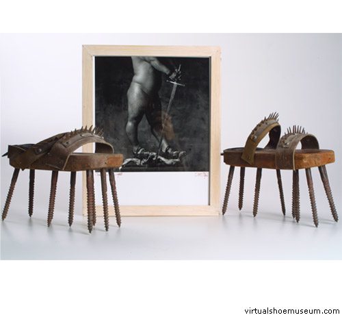 Erwin Olaf's shoe