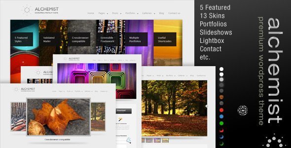 AlchemistPortfolioWordpressTheme