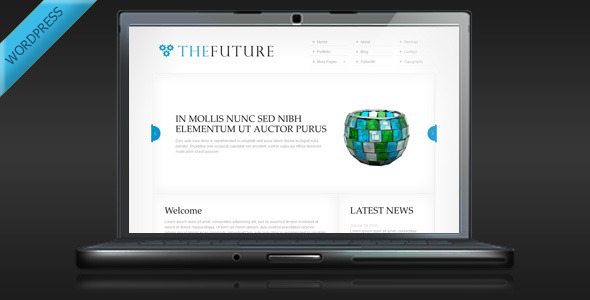 TheFuture-CleanCorporateWordPress