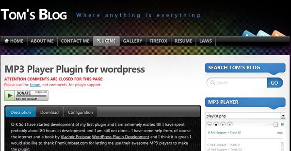 MP3-Player-Plugin