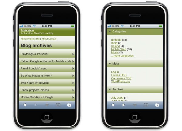 WordPress-Mobile-Pack