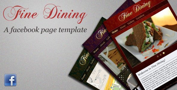 Fine Dining Facebook Page