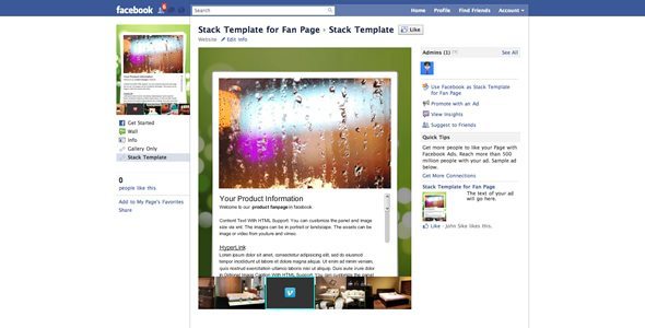 Flash-Stack-TemplateFacebook