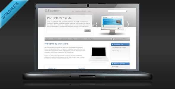 OSComm-OnlineStoreWordPressTheme