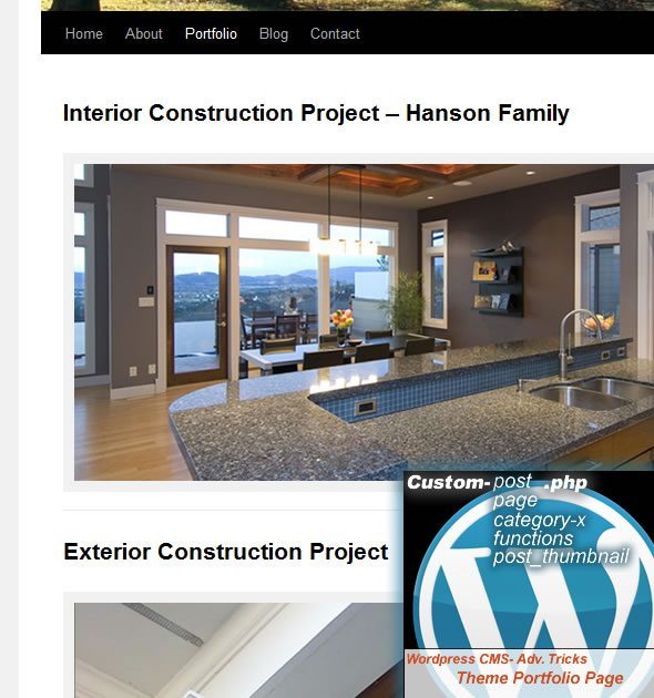 Custom-Portfolio-Page-Wordpress-Theme