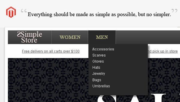 Simple-Store-Magento-Theme