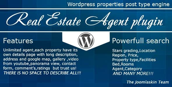 Real-estate-agent-Wordpress-plugin