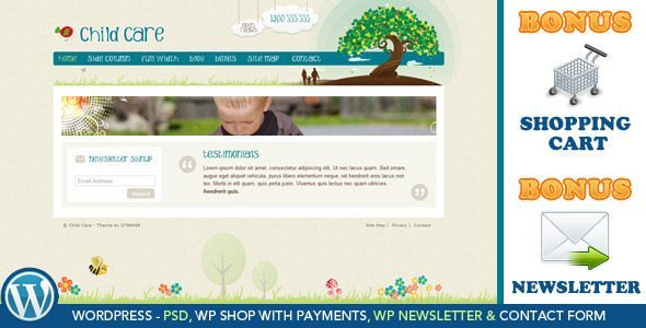 Child-Care-Creative-WordPress-Shop