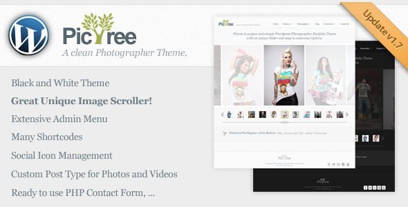 PicTree-Photographer-Wordpress-Theme