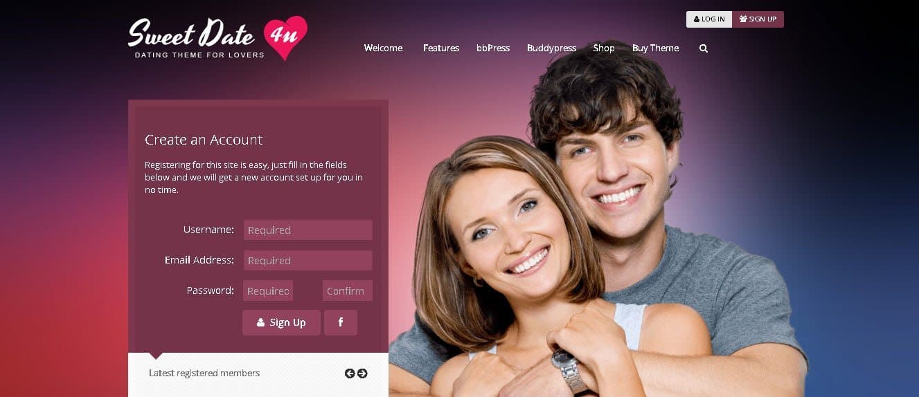 Sweet Date Theme Review