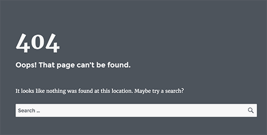 How To Customize WordPress 404 Error Page