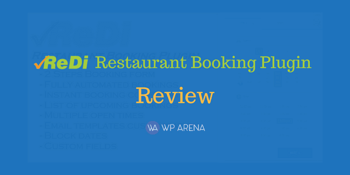 Make Bookings Easier with the ReDi Restaurant Booking Plugin