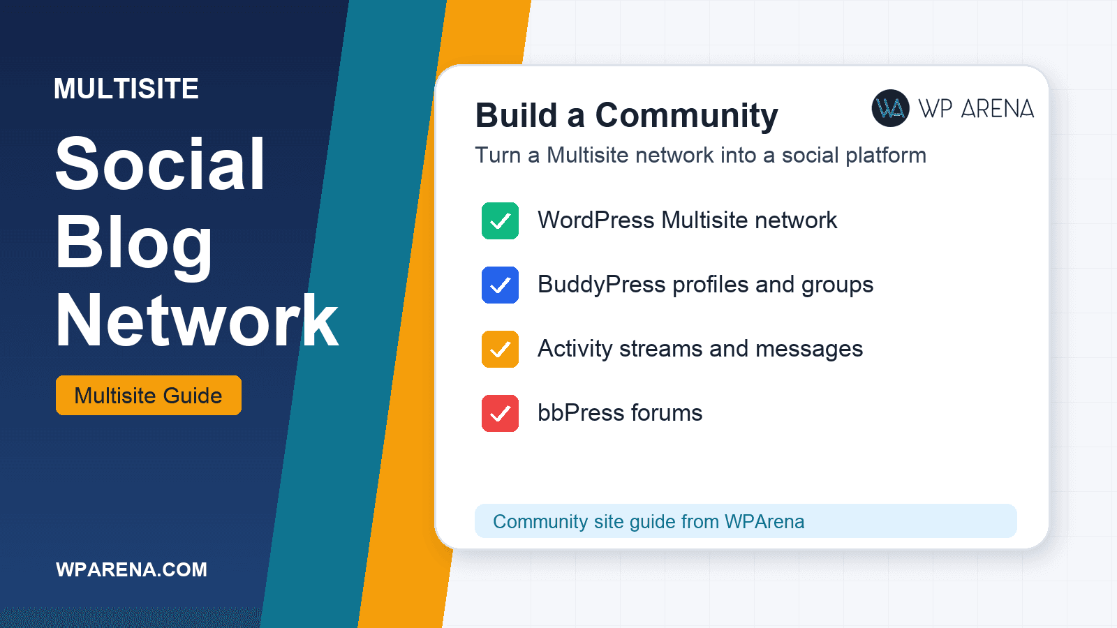 Make your own social blog network By using WordPress Multisite Network