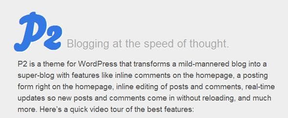 WordPress as a Twitter-style Blog