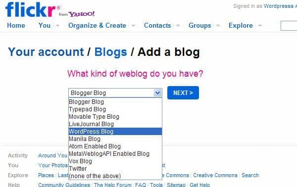 How to Make a Blog Post Using Flickr and Posterous?