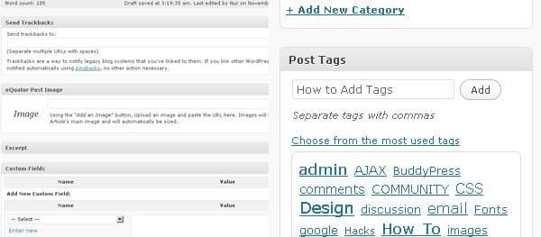 How to Add Tags to a WordPress Post