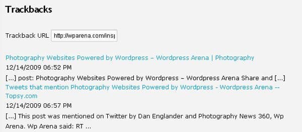 How to Add TrackBack URIs in WordPress blog post