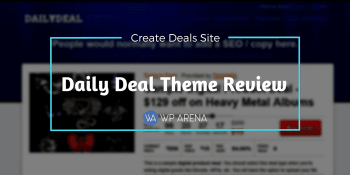 Daily Deals Theme Review