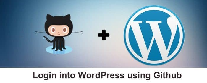 How to Login into WordPress using Github