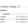 Custom-Query-String