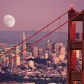 Moon over San Francisco – 1600×1200 – ID 11429 – PREMIUM