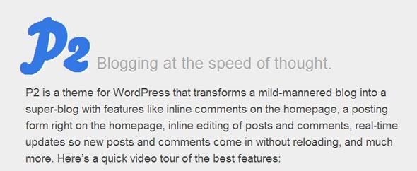 P2-WordPress-Theme