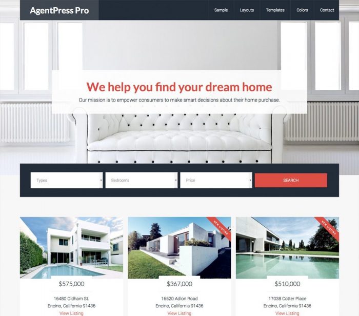 No.1 Real Estate Theme AgentPress Pro