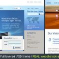 Real Estate Full layered psd