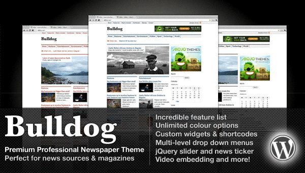 Bulldog Premium Professional WordPress Bulldog Premium Professional WordPress