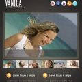 Vanila photo gallery free Facebook template
