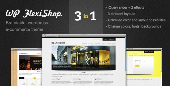 WP FlexiShop ECommerce Theme WP FlexiShop ECommerce Theme