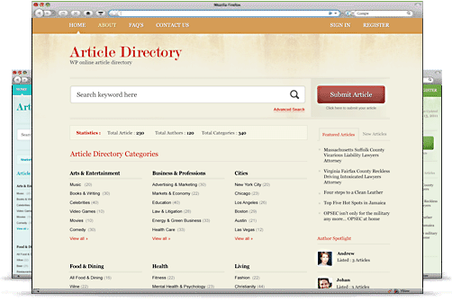 ArticleDirectory WP Theme ArticleDirectory WP Theme
