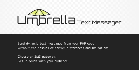 Umbrella Text Messager