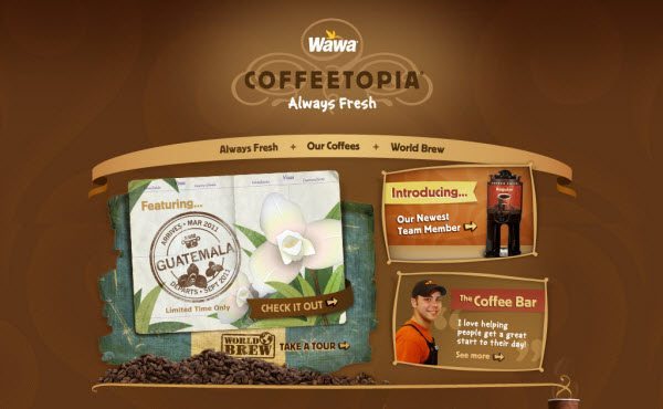 wawa coffeetopia