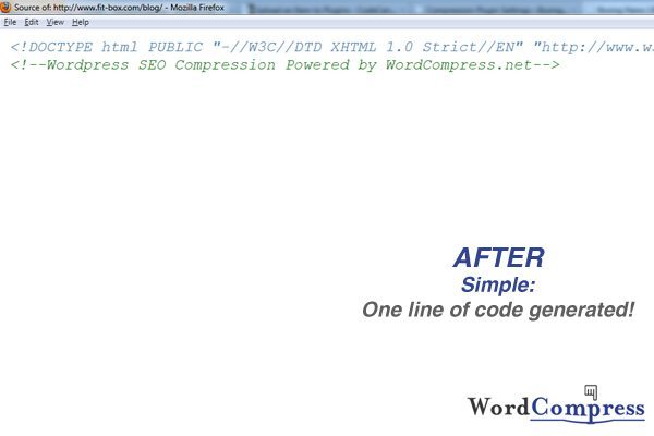WordCompress after