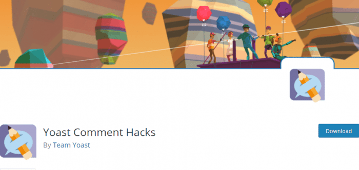 Yoast Comment Hacks WordPress Social Media Comment Plugin