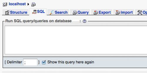 run sql query