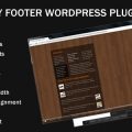 CSS3 Sticky Footer Menu For WordPress