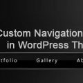 Custom Navigation Menus WordPress Themes