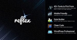 Pinterest Style WordPress Themes Reflex