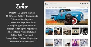 Zoho WordPress Grid Portfolio