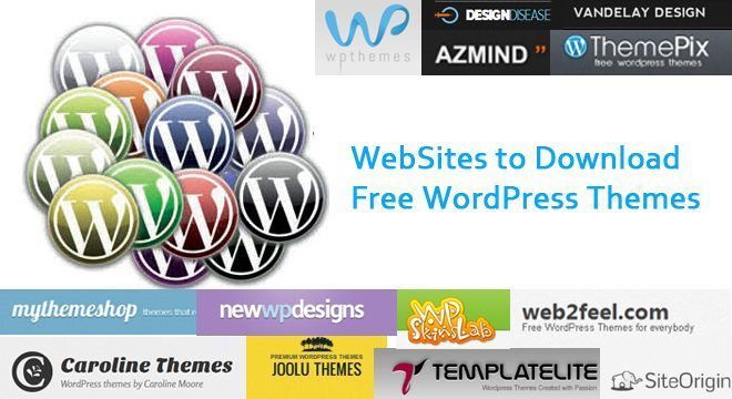 Websites to Download Free WordPress Themes