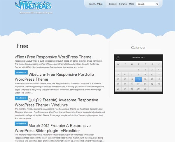 Vbe Free WordPress Themes