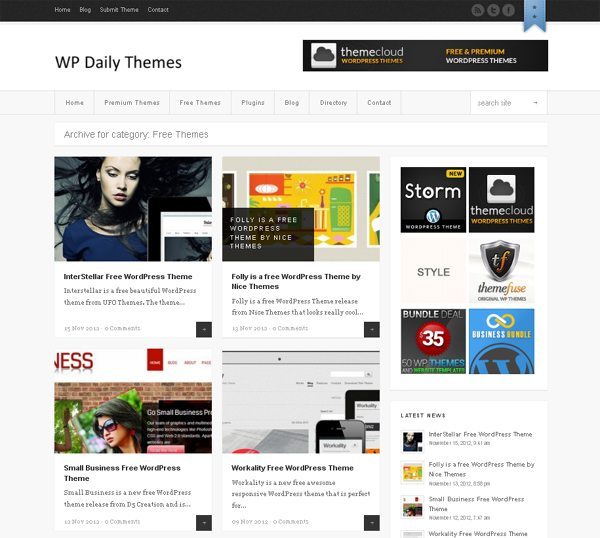 WordPress Daily Themes