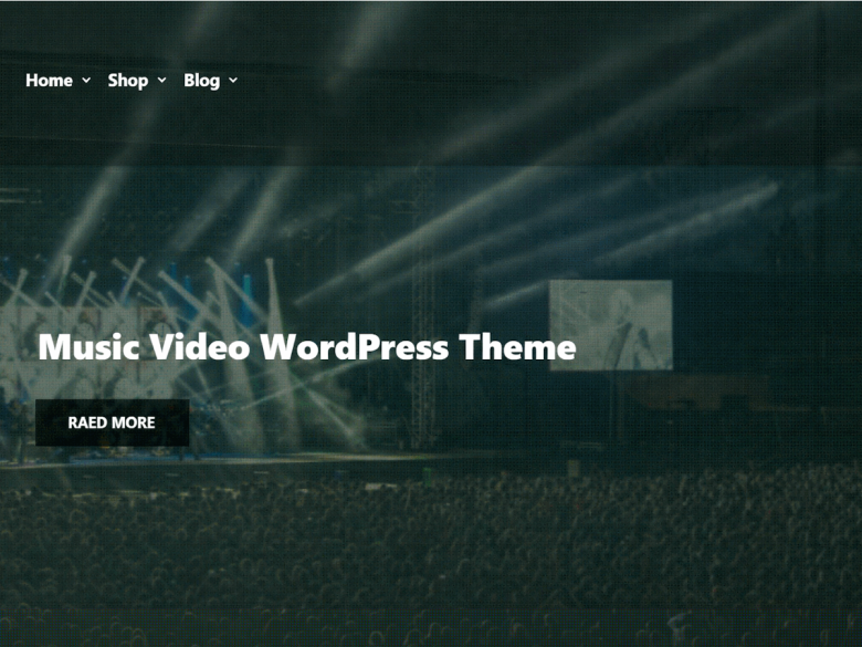 Music Press Video WordPress video themes screenshot
