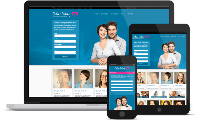 wordpress online dating theme