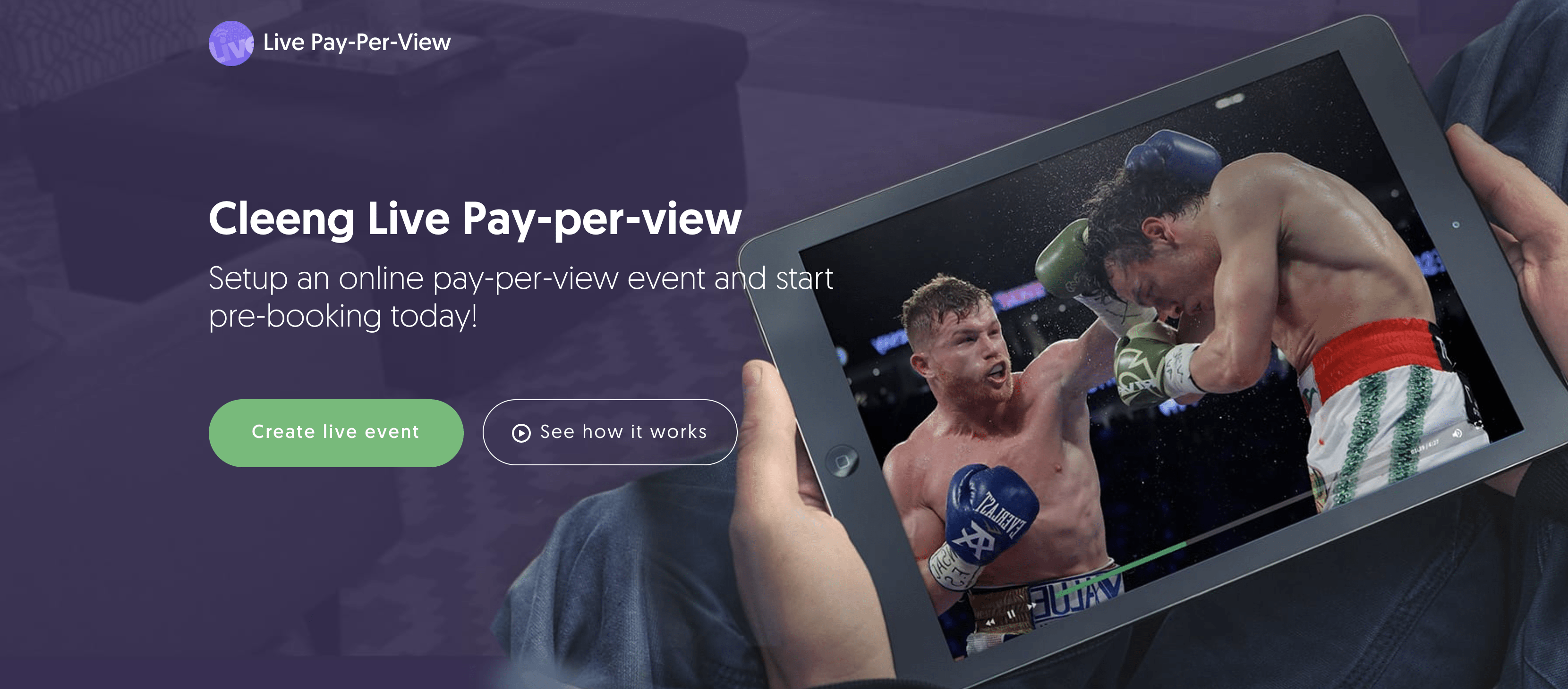 Live streaming Pay Per View Solution