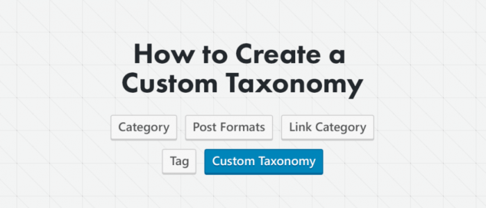 How To Create Custom Taxonomies To Improve WordPress Site Usability