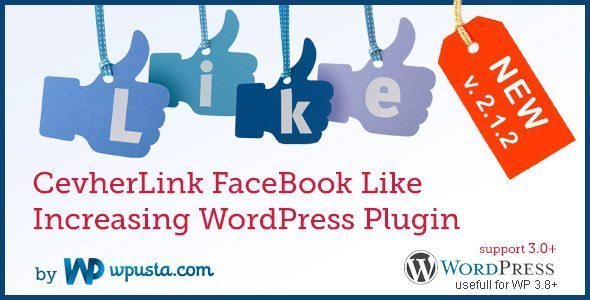 CevherLink FaceBook Like Increasing WP Plugin