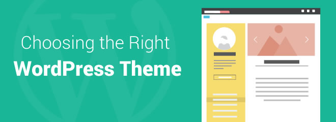wordpress theme choose